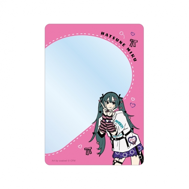 【グッズ-カードケース】初音ミク 描き下ろし 初音ミク ハートver. Art by coalowl B8硬質カードケース ver.B【再販】
