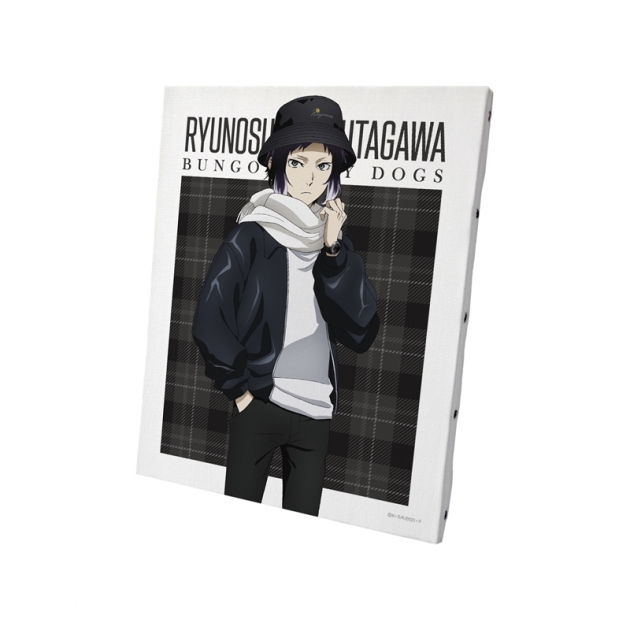 【グッズ-ボード】文豪ストレイドッグス 描き下ろしイラスト 芥川龍之介 冬の休日ver. キャンバスボード【再販】
