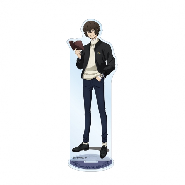 【グッズ-スタンドポップ】文豪ストレイドッグス 描き下ろしイラスト 太宰治 冬の休日ver. BIGアクリルスタンド【再販】
