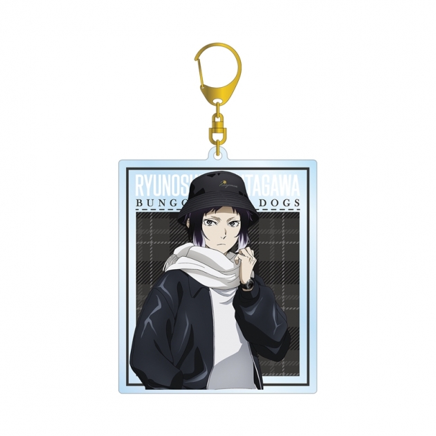 【グッズ-キーホルダー】文豪ストレイドッグス 描き下ろしイラスト 芥川龍之介 冬の休日ver. BIGアクリルキーホルダー【再販】
