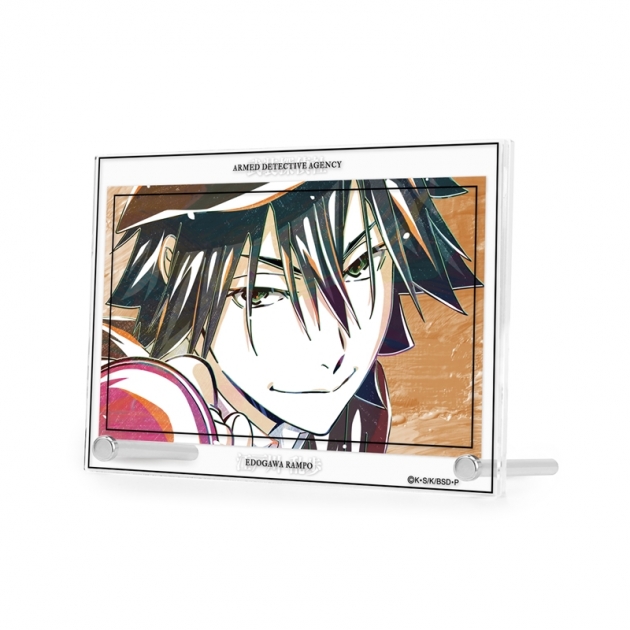 【グッズ-置きもの】文豪ストレイドッグス 江戸川乱歩 Ani-Art 第3弾 ダブルアクリルパネル【再販】
