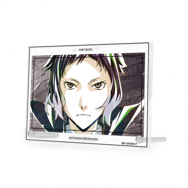 【グッズ-置きもの】文豪ストレイドッグス 芥川龍之介 Ani-Art 第3弾 ダブルアクリルパネル【再販】
