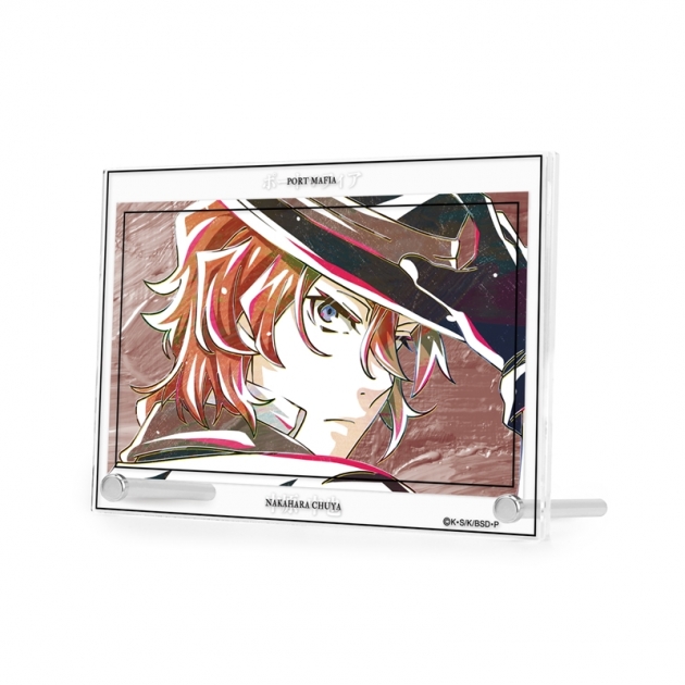 【グッズ-置きもの】文豪ストレイドッグス 中原中也 Ani-Art 第3弾 ダブルアクリルパネル【再販】
