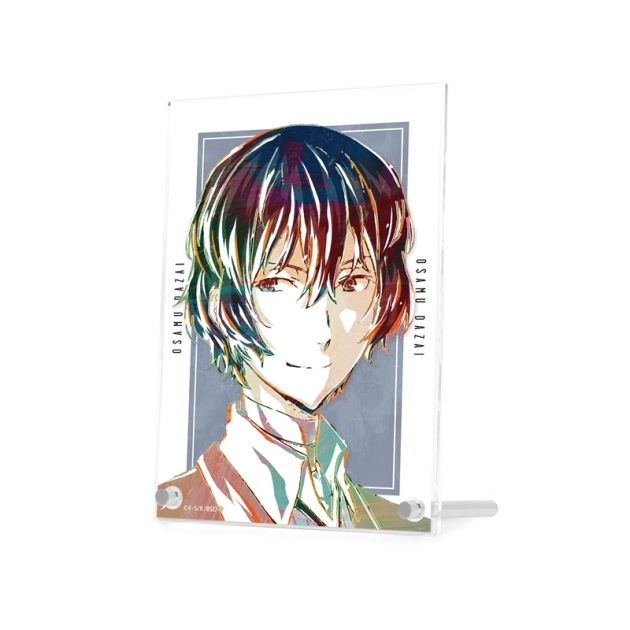 【グッズ-置きもの】文豪ストレイドッグス 太宰治 Ani-Art ダブルアクリルパネル【再販】

