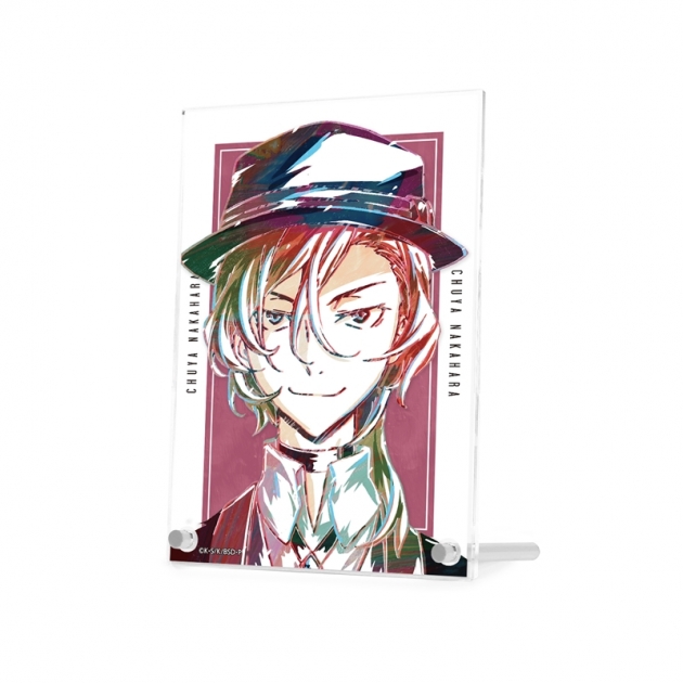 【グッズ-置きもの】文豪ストレイドッグス 中原中也 Ani-Art ダブルアクリルパネル【再販】
