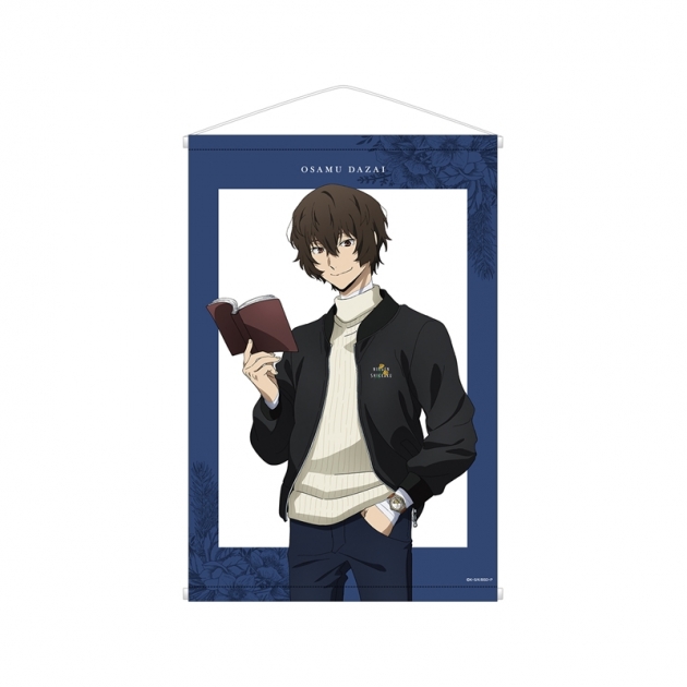 【グッズ-タペストリー】文豪ストレイドッグス 描き下ろしイラスト 太宰治 冬の休日ver. B2タペストリー【再販】
