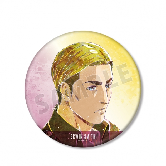 【グッズ-バッチ】TVアニメ『進撃の巨人』 エルヴィン Ani-Art 第2弾 BIG缶バッジ【再販】
