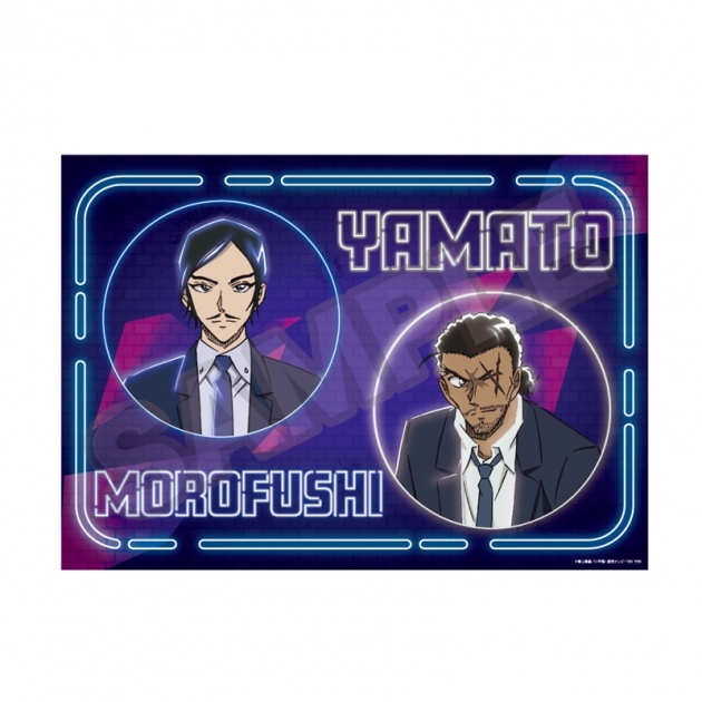 【グッズ-ポスター】名探偵コナン Neon Light A3クリアポスター 諸伏高明&大和敢助【再販】
