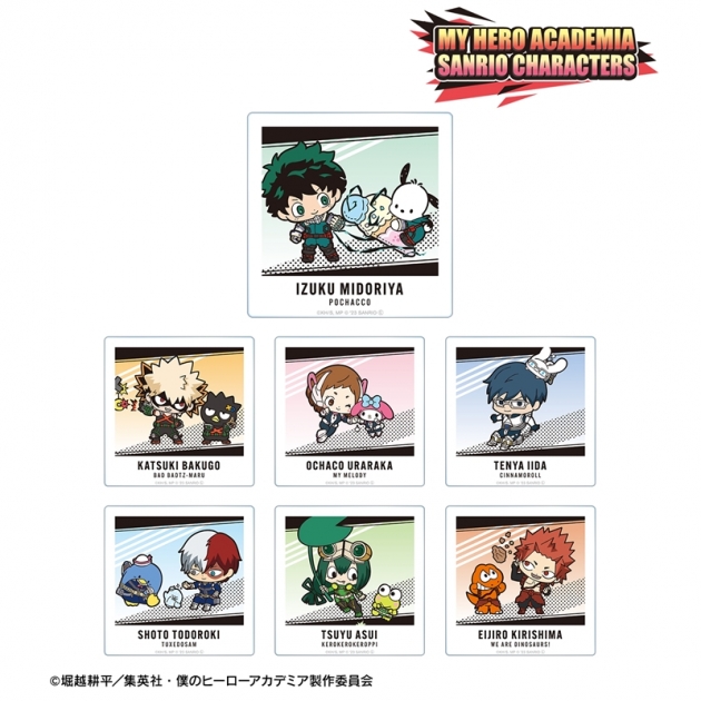 【グッズ-カード】僕のヒーローアカデミア × サンリオキャラクターズ トレーディングアクリルカード 1年A組 ver.A【再販】
