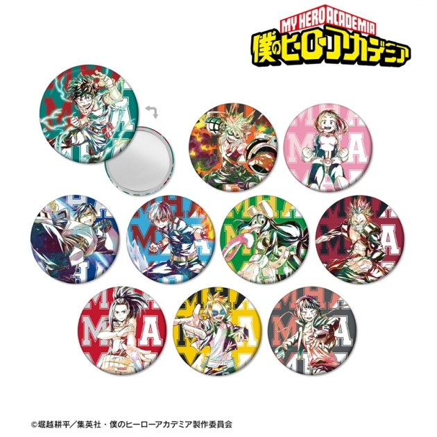 【グッズ-ミラー】TVアニメ『僕のヒーローアカデミア』 トレーディング Ani-Art 第3弾 全身ver. 缶ミラー【再販】
