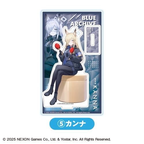 【グッズ-スタンドポップ】ブルーアーカイブ (ブルアカ) アクリルスタンド⑤カンナ<全7種・オープン>【カラオケの鉄人コラボ】
