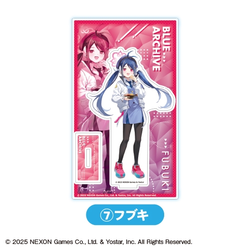 【グッズ-スタンドポップ】ブルーアーカイブ (ブルアカ) アクリルスタンド⑦フブキ<全7種・オープン>【カラオケの鉄人コラボ】
