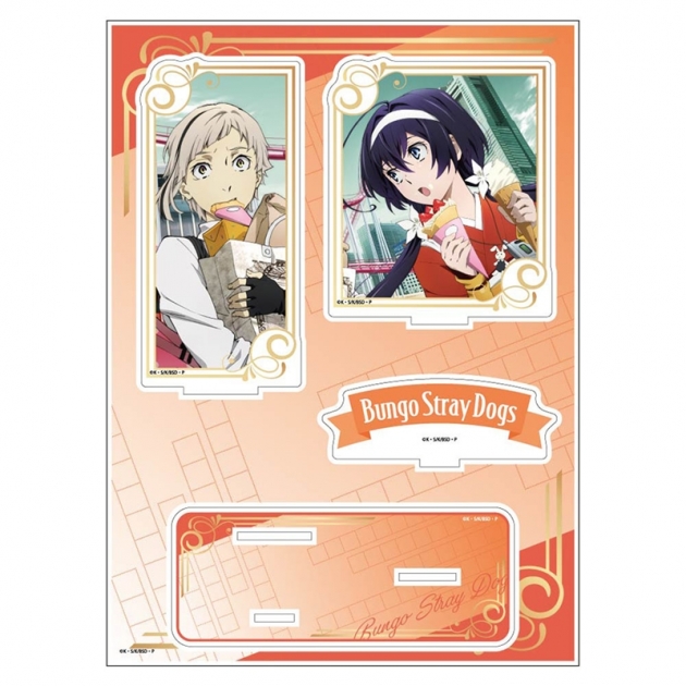 【グッズ-スタンドポップ】文豪ストレイドッグス 雑誌版権 アクリルジオラマ 中島&泉【再販】
