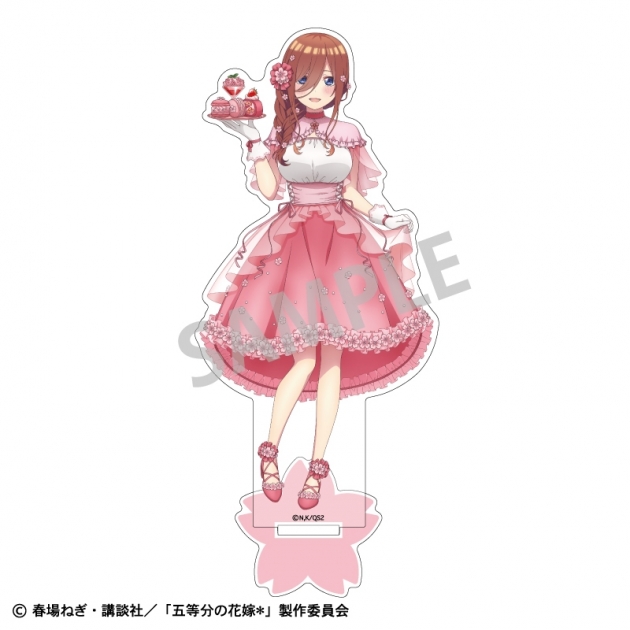 【グッズ-スタンドポップ】五等分の花嫁* アクリルスタンド 中野三玖/桜アフタヌーンティー【再販】
