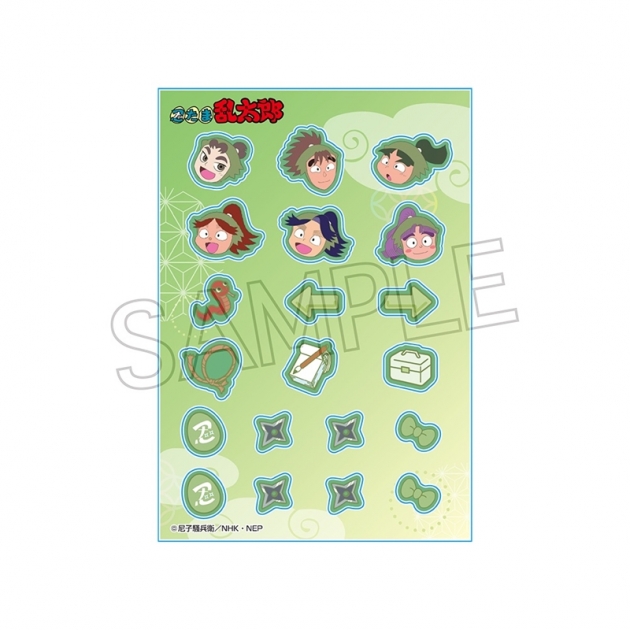 【グッズ-スタンドポップ】忍たま乱太郎 カシャカシャマスコット 三年生【再販】
