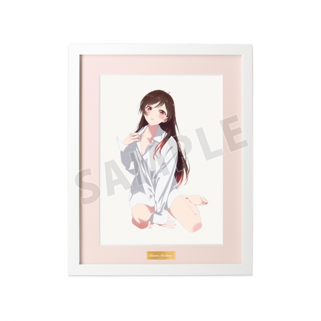 【グッズ-ボード】TVアニメ『彼女、お借りします』 描き下ろしイラスト 水原千鶴 彼シャツver. キャラファイングラフ【再販】
