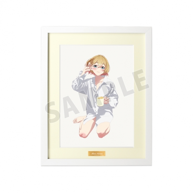 【グッズ-ボード】TVアニメ『彼女、お借りします』 描き下ろしイラスト 七海麻美 彼シャツver. キャラファイングラフ【再販】
