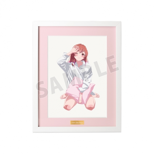 【グッズ-ボード】TVアニメ『彼女、お借りします』 描き下ろしイラスト 桜沢 墨 彼シャツver. キャラファイングラフ【再販】
