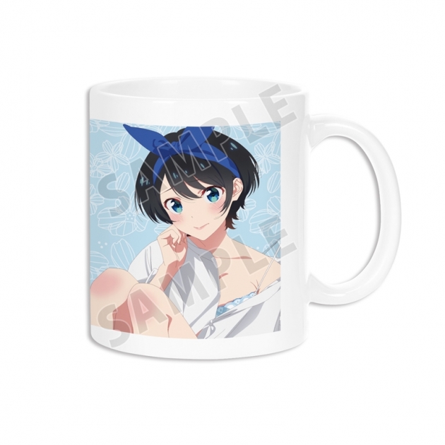 【グッズ-マグカップ】TVアニメ『彼女、お借りします』 描き下ろしイラスト 更科瑠夏 彼シャツver. マグカップ【再販】
