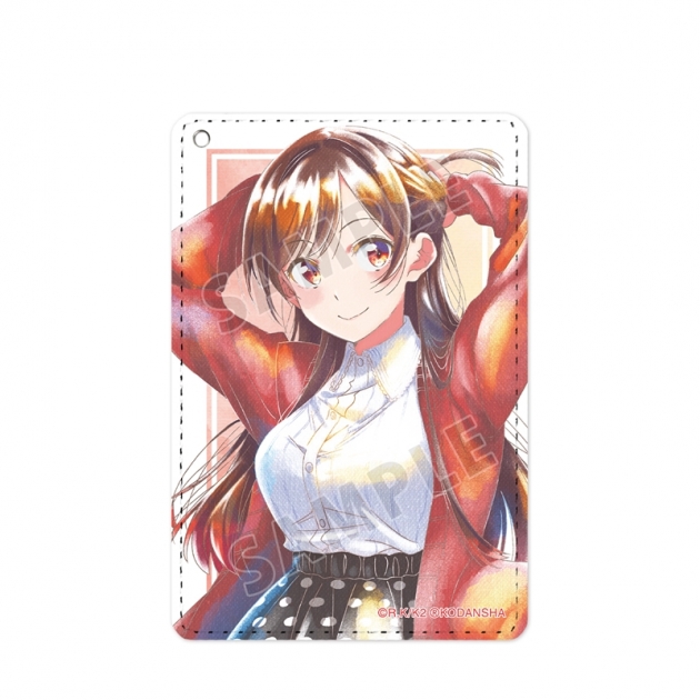 【グッズ-パスケース】TVアニメ『彼女、お借りします』 水原千鶴 Ani-Art aqua label 1ポケットパスケース【再販】
