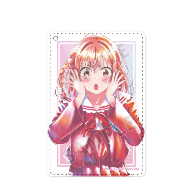 【グッズ-パスケース】TVアニメ『彼女、お借りします』 桜沢 墨 Ani-Art aqua label 1ポケットパスケース【再販】
