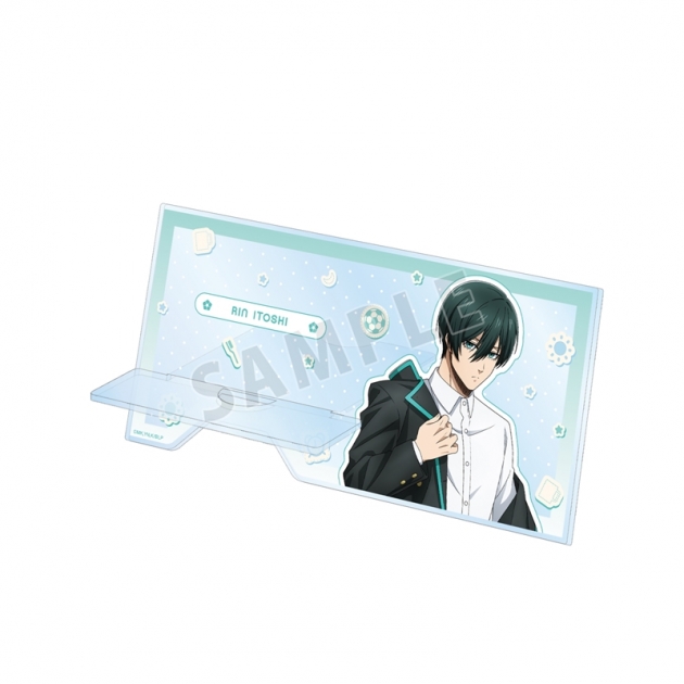 【グッズ-スタンドポップ】TVアニメ『ブルーロック』 描き下ろし 糸師 凛 モーニングルーティンver. ダイカットアクリルスマホスタンド【再販】
