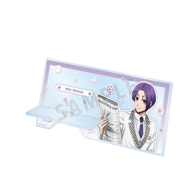 【グッズ-スタンドポップ】TVアニメ『ブルーロック』 描き下ろし 御影 玲王 モーニングルーティンver. ダイカットアクリルスマホスタンド【再販】
