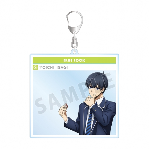 【グッズ-キーホルダー】TVアニメ『ブルーロック』 描き下ろし 潔 世一 モーニングルーティンver. SNS風BIGアクリルキーホルダー【再販】
