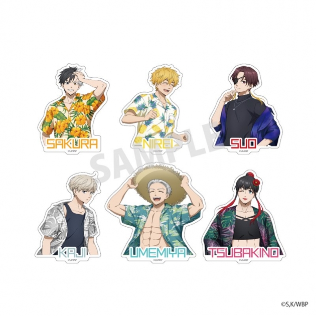 【グッズ-ステッカー】WIND BREAKER 「ウィンブレ祭」 ステッカー (6種セット)【NATSLIVEコラボ】

