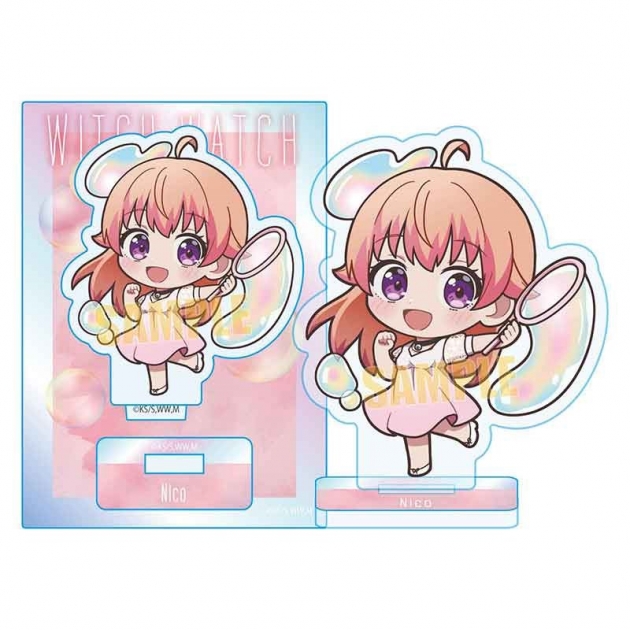 【グッズ-スタンドポップ】TVアニメ『ウィッチウォッチ』 ミニスタンド 若月ニコ バブルver.【再販】
