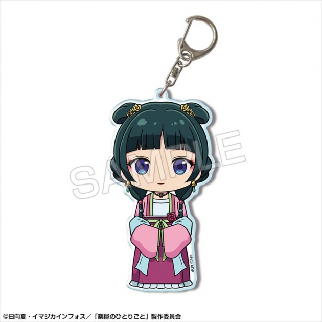 【グッズ-キーホルダー】TVアニメ『薬屋のひとりごと』 ビッグアクリルキーホルダー デザイン03(猫猫/C)【再販】
