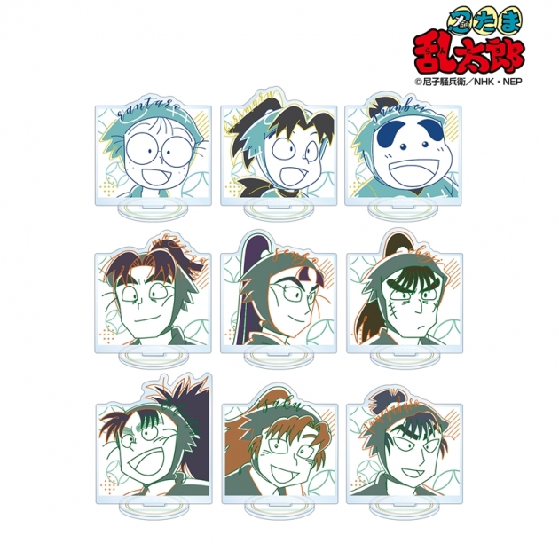 【グッズ-スタンドポップ】忍たま乱太郎 トレーディング lette-graph アクリルスタンド【再販】
