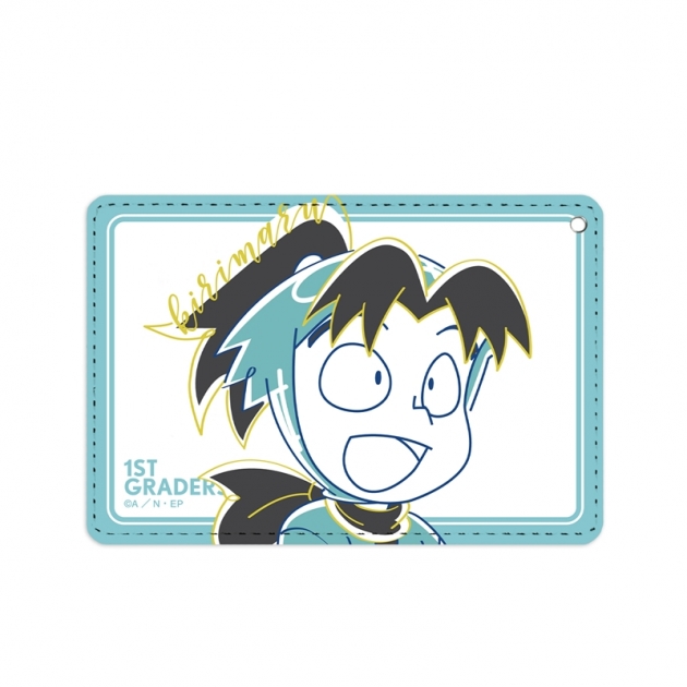 【グッズ-パスケース】忍たま乱太郎 摂津のきり丸 lette-graph 1ポケットパスケース【再販】
