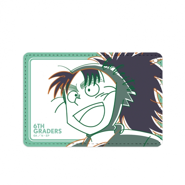 【グッズ-パスケース】忍たま乱太郎 七松小平太 lette-graph 1ポケットパスケース【再販】
