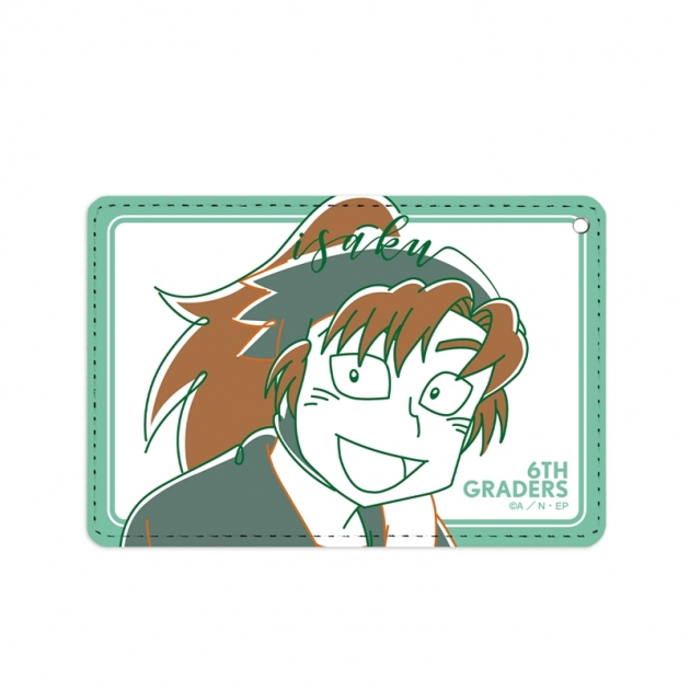 【グッズ-パスケース】忍たま乱太郎 善法寺伊作 lette-graph 1ポケットパスケース【再販】
