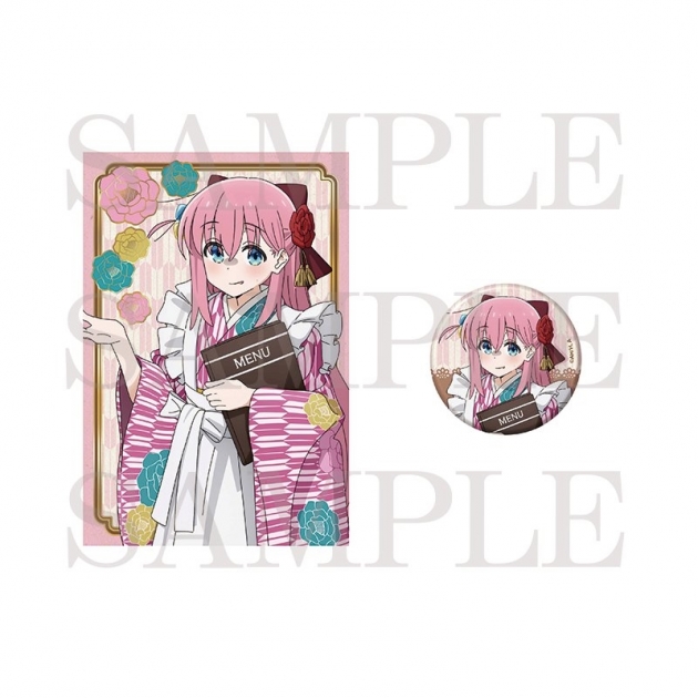 【グッズ-セットもの】アニメ『ぼっち・ざ・ろっく!』 缶バッジ&ポストカードセット(後藤ひとり)【再販】
