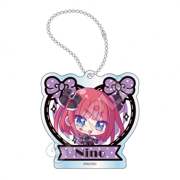 【グッズ-キーホルダー】TVスペシャルアニメ「五等分の花嫁*」 地雷系 アクリルキーチェーン 中野 二乃【再販】

