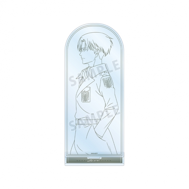 【グッズ-スタンドポップ】TVアニメ『進撃の巨人』 描き下ろし リヴァイ 冬の歩み・線画ver. BIGアクリルスタンド【再販】

