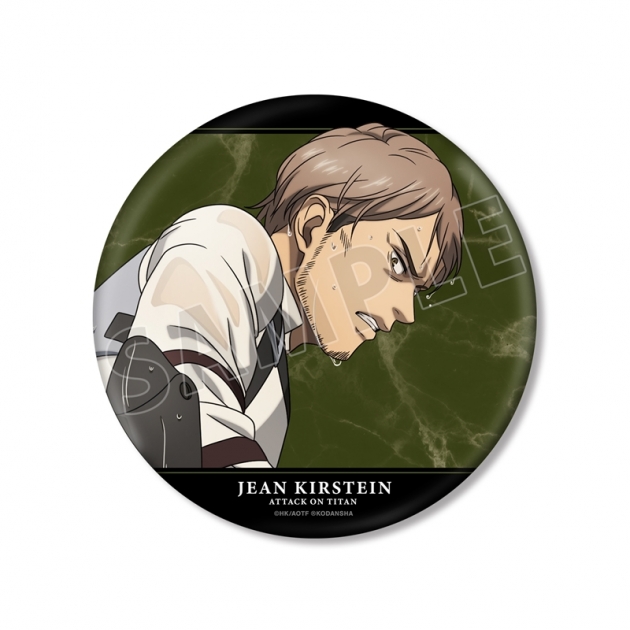 【グッズ-バッチ】TVアニメ『進撃の巨人』 描き下ろしイラスト ジャン 戦う背中ver. BIG缶バッジ【再販】

