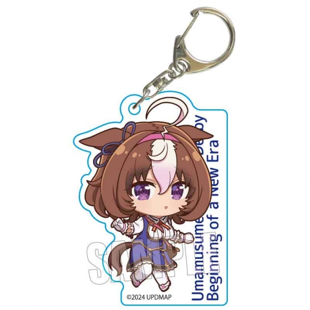 【グッズ-キーホルダー】劇場版『ウマ娘 プリティーダービー 新時代の扉』 ぷかっしゅアクリルキーホルダー メイショウドトウ【再販】
