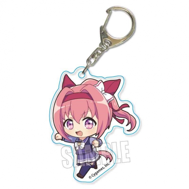 【グッズ-キーホルダー】アニメ『ウマ娘 プリティーダービー ROAD TO THE TOP』 てくトコアクリルキーホルダー ハルウララ【再販】
