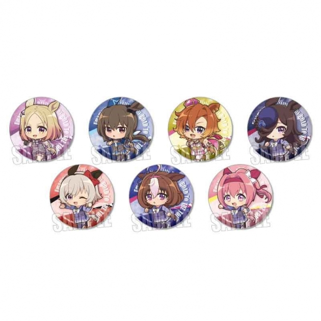 【グッズ-バッチ】アニメ『ウマ娘 プリティーダービー ROAD TO THE TOP』 トレーディング缶バッジ てくトコ【再販】
