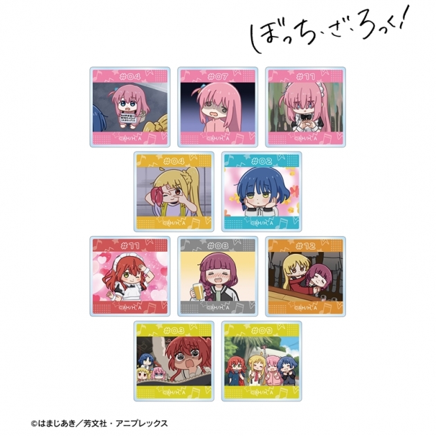 【グッズ-置きもの】アニメ「ぼっち・ざ・ろっく!」 トレーディング ゆるコマ アクリルタイル【再販】
