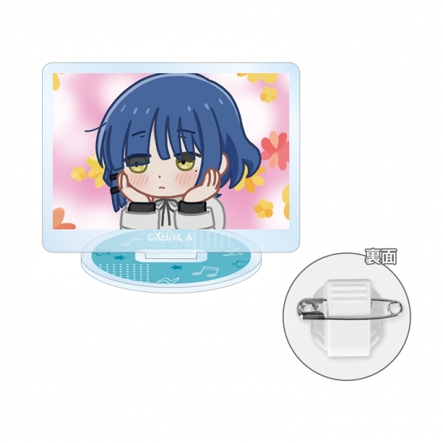 【グッズ-バッチ】アニメ「ぼっち・ざ・ろっく!」 山田リョウ ゆるコマ アクリルスタンドマルチバッジ【再販】
