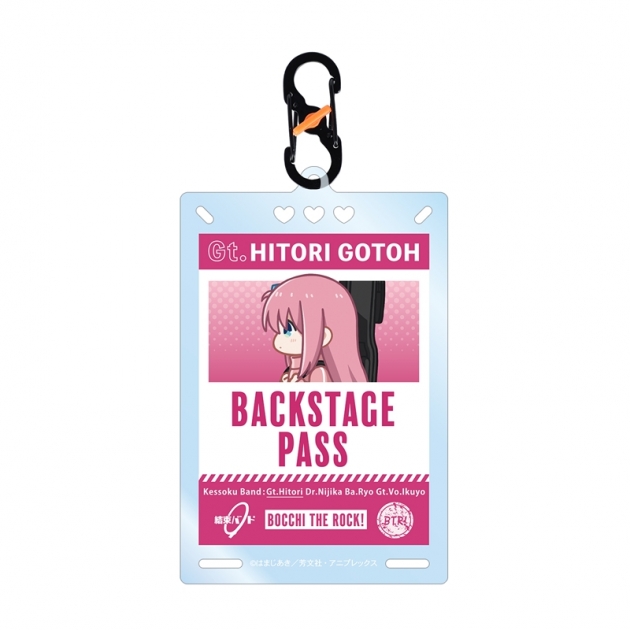 【グッズ-キーホルダー】アニメ「ぼっち・ざ・ろっく!」 後藤ひとり ちびとこ カラビナ付きカード型アクリルキーホルダー【再販】
