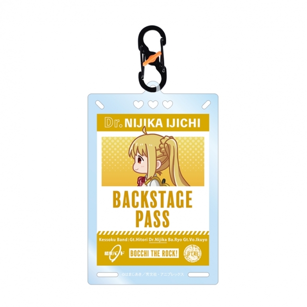 【グッズ-キーホルダー】アニメ「ぼっち・ざ・ろっく!」 伊地知虹夏 ちびとこ カラビナ付きカード型アクリルキーホルダー【再販】

