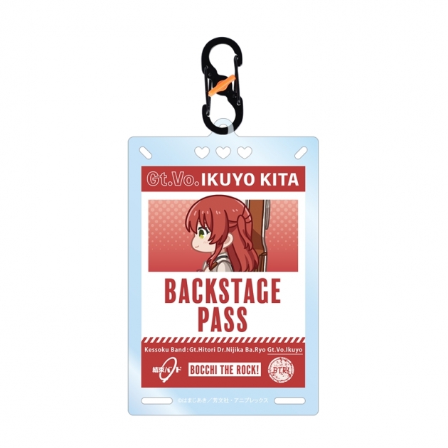 【グッズ-キーホルダー】アニメ「ぼっち・ざ・ろっく!」 喜多郁代 ちびとこ カラビナ付きカード型アクリルキーホルダー【再販】
