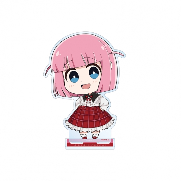 【グッズ-スタンドポップ】アニメ「ぼっち・ざ・ろっく!」 後藤ふたり ちびキャラ 赤いドレスver. BIGアクリルスタンド【再販】
