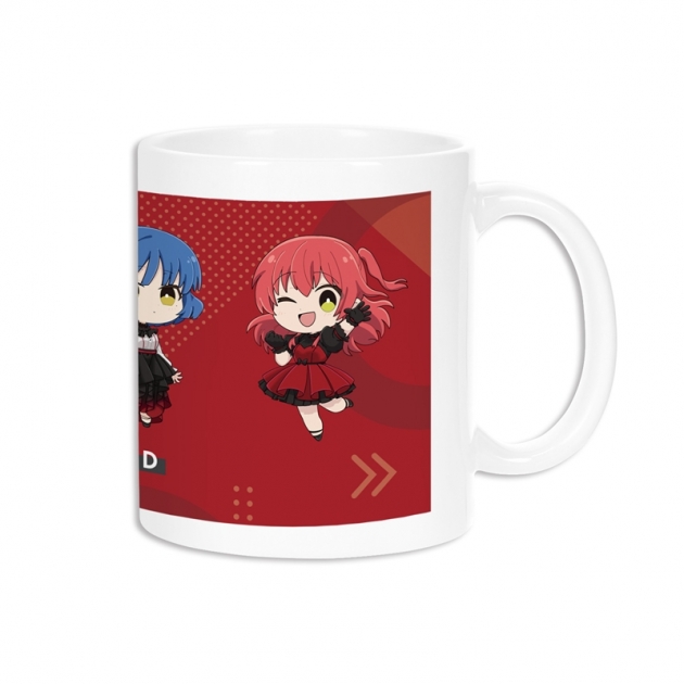 【グッズ-マグカップ】アニメ「ぼっち・ざ・ろっく!」 結束バンド ちびキャラ 赤いドレスver. マグカップ【再販】
