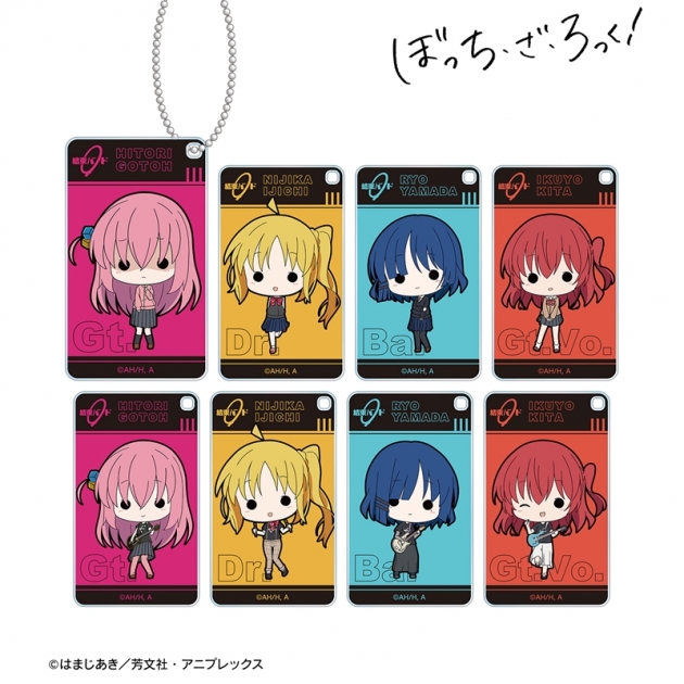 【グッズ-キーホルダー】アニメ「ぼっち・ざ・ろっく!」 トレーディング TINY スクエアアクリルキーホルダー【再販】
